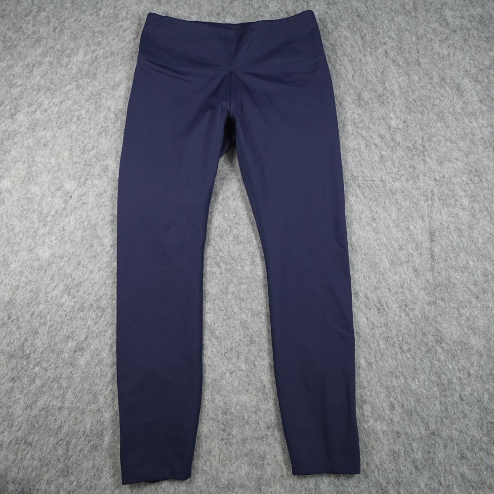 Outdoor‎ Voices Leggings Women Medium Navy Blue High Rise Compression Yoga Run